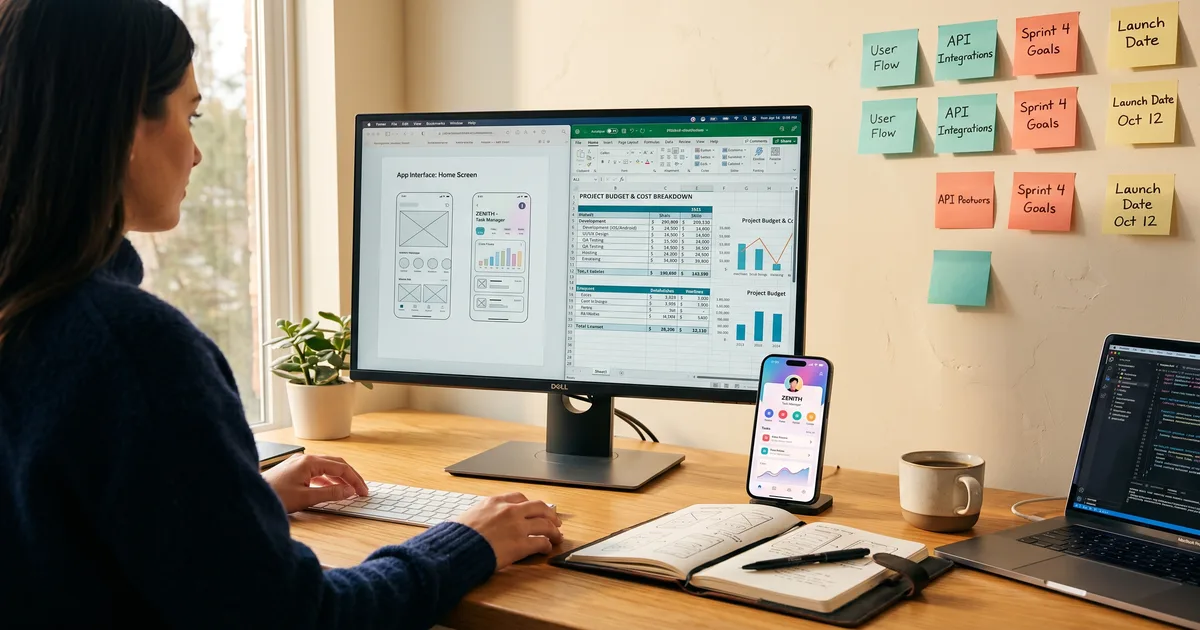 Kostenvergelijking app ontwikkeling met grafieken en prijstabellen voor MKB in 2026