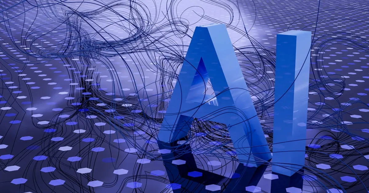 AI-zoekmachine interface met gegenereerde antwoorden en bronvermeldingen