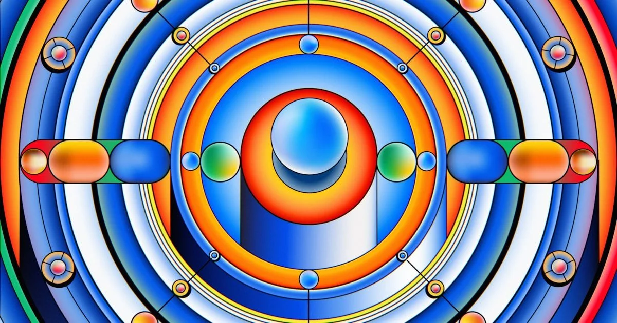 Abstracte AI visualisatie door Google DeepMind over kunstmatige intelligentie technologie